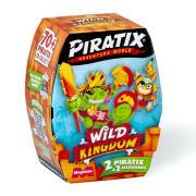 Opakowanie Piratix Wild Kingdom 2 figurki niespodzianki 1szt.mix