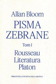 Okładka książki Pisma zebrane T.1 Rousseau - Literatura - Platon