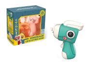 Pistolet Dino z bączkiem. Wydawca: Artyk. Dadada.pl Opakowanie Pistolet Dino z bączkiem