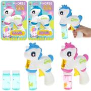Opakowanie Pistolet na bańki jednorożec 2x60ml MIX