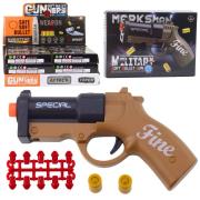 Opakowanie Pistolet na naboje czarno-brązowy 13,5cm