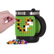 Opakowanie PIXIE CREW zielony kubek termiczny + 50 pikseli PXN-02-07