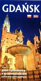 Opakowanie Plan kieszonkowy rys. - Gdańsk w.pol-ang 1:16 000