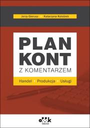 Okładka książki Plan kont z komentarzem