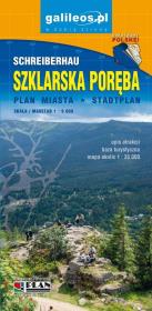 Okładka książki Plan miasta - Szklarska Poręba 1:9 000