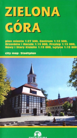 Okładka książki Plan miasta - Zielona Góra