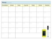 Opakowanie Planer magnetyczny suchościeralny tygodniowy 30x40