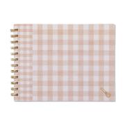 Opakowanie Planer posiłków i lista zakupów Gingham