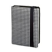 Opakowanie Planner A5 dzienno-tygodniowy premium czarno-biały na gumkę Modena PLM-25MD