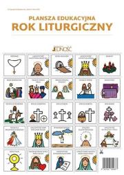 Opakowanie Plansza edukacyjna Rok liturgiczny z symbolami PCS