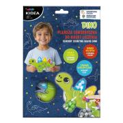 Opakowanie Plansza sensoryczna do nauki liczenia Dino KIDEA