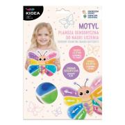 Opakowanie Plansza sensoryczna do nauki liczenia Motyl KIDEA