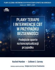 Okładka książki Plany terapii i interwencje CBT w przypadku bezsenności