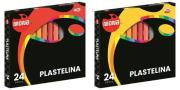 Opakowanie Plastelina 24 kolory MONA