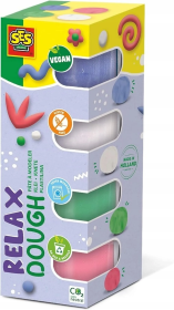 Plastelina Relax 4x90g. Wydawca: SES. Dadada.pl Opakowanie Plastelina Relax 4x90g