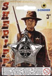 Opakowanie Plastikowa odznaka szeryfa