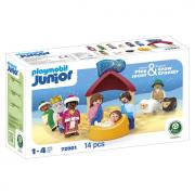 Opakowanie Playmobil JUNIOR Stajenka Bożonarodzeniowa 72001