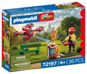 Opakowanie Playmobil Strażacki dron gaśniczy 72197