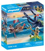 Opakowanie Playmobil Walka z gigantyczną ośmiornicą 71419
