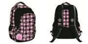 Opakowanie Plecak 3 komorowy BP26 Pink Checkered