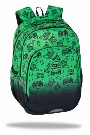 Opakowanie Plecak szkolny Coolpack Prime Pro Game Over Gradient Green