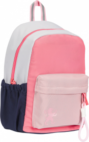 Opakowanie Plecak szkolny Funky malinowo-szary OXFORD