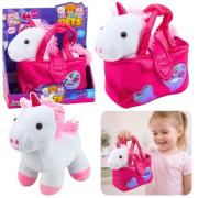 Opakowanie Pliszkowa maskotka Jednorożec w torbie 25cm