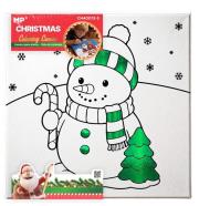 Opakowanie Płótno do malowania motyw świąteczny bałwan