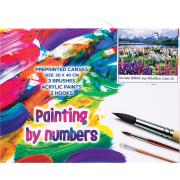 Opakowanie Płótno malarskie ze szkicem do pomalowania 30x40 CM 89645 CENTRUM