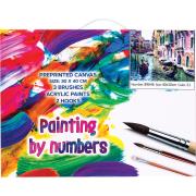 Opakowanie Płótno malarskie ze szkicem do pomalowania 30x40 CM 89646 CENTRUM