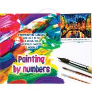 Opakowanie Płótno malarskie ze szkicem do pomalowania 30x40 CM 89647 CENTRUM