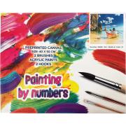 Opakowanie Płótno malarskie ze szkicem do pomalowania 40x50 CM 89689 CENTRUM