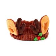 Opakowanie Pluszowa opaska do makijażu z reniferem Christmas