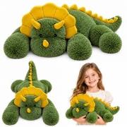 Opakowanie Pluszowy dinozaur długie łapy zielony 60cm