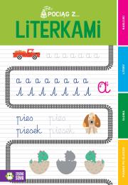 Okładka książki Pociąg z literkami. Pociąg z…