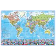 Opakowanie Podkładka na biurko Świat polityczny 1:71 000 000