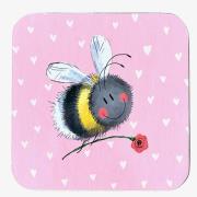 Opakowanie Podkładka pod kubek Pszczoła i kwiat