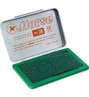 Poduszka do stempli nr3 zielona 85x54mm HORSE. Wydawca: Grand. Dadada.pl Opakowanie Poduszka do stempli nr3 zielona 85x54mm HORSE