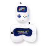 Poduszka podróżna z maską na oczy-Game Over-Relaxeazzz CUSH248. Wydawca: PUCKATOR EUROPEAN DISTRIBUTION CENTRE. Dadada.pl Opakowanie Poduszka podróżna z maską na oczy-Game Over-Relaxeazzz CUSH248