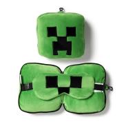 Opakowanie Poduszka podróżna z maską na oczy Minecraft Creeper CUSH306