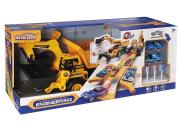 Opakowanie Pojazd budowlany transformujący z katapultą