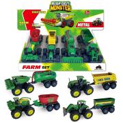 Opakowanie Pojazd rolniczy metal traktor przyczepa MIX