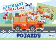 Okładka książki Pojazdy. Wycinanki naklejanki