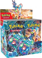 Pokemon TCG Scarlet & Violet Stellar Crown Booster Box  Booster Box (36 paczek). Wydawca: The Pokemon Company International (Y). Dadada.pl Opakowanie Pokemon TCG Scarlet & Violet Stellar Crown Booster Box  Booster Box (36 paczek)