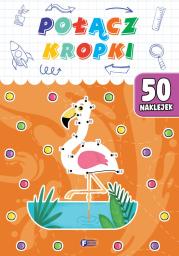 Połącz kropki. Autor: Opracowanie zbiorowe. Dadada.pl Okładka książki Połącz kropki