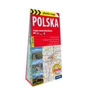 Okładka książki Polska mapa samochodowa 1:700 000 foliowana 2026