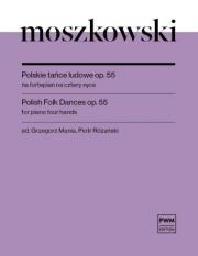 Okładka książki Polskie tańce ludowe op. 55