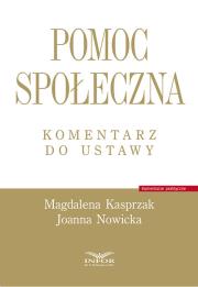 Okładka książki Pomoc społeczna. Komentarz do ustawy