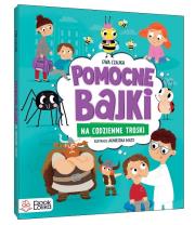 Pomocne bajki, na codzienne troski - uszkodzone. Autor: Ewa Czajka. Dadada.pl Okładka książki Pomocne bajki, na codzienne troski - uszkodzone