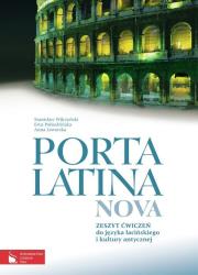 Porta Latina nova zeszyt ćwiczeń w.2012 PWN. Autor: Wilczyński Stanisław, Pobiedzińska Ewa. Dadada.pl Okładka książki Porta Latina nova zeszyt ćwiczeń w.2012 PWN